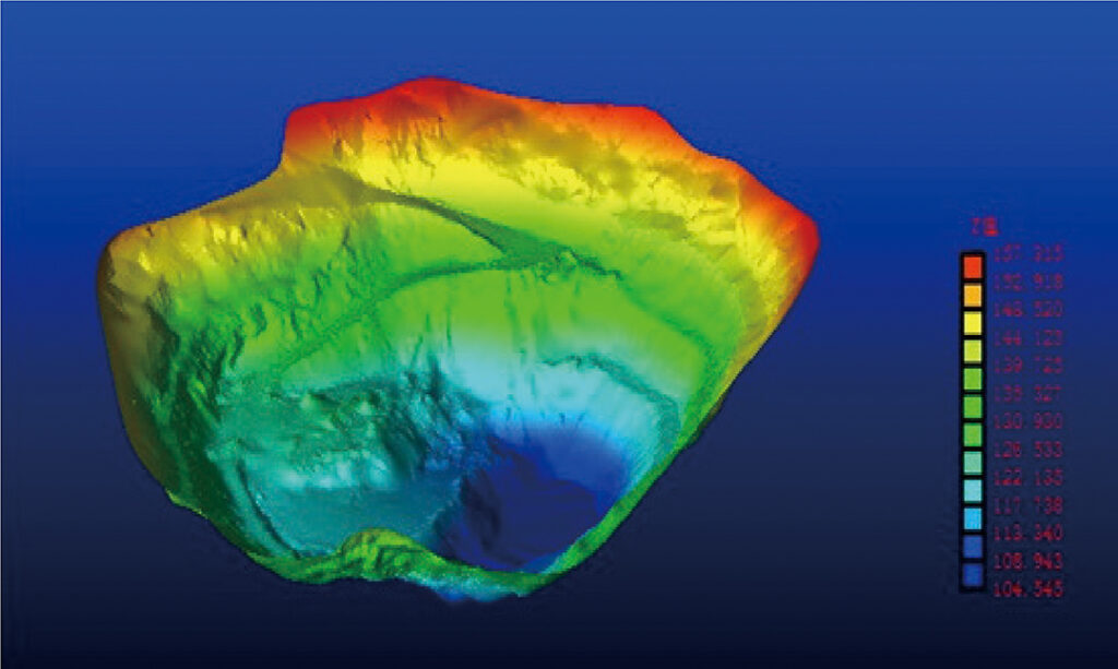 三维扫描工程量统计