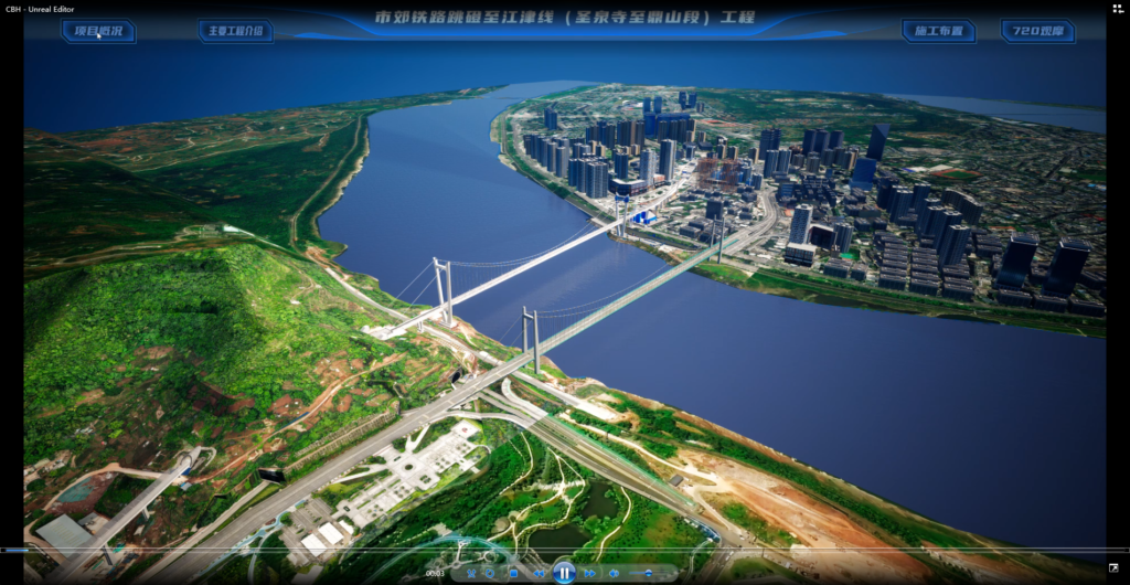 市郊铁路跳磴至江津线(圣裹寺至鼎山段)工程