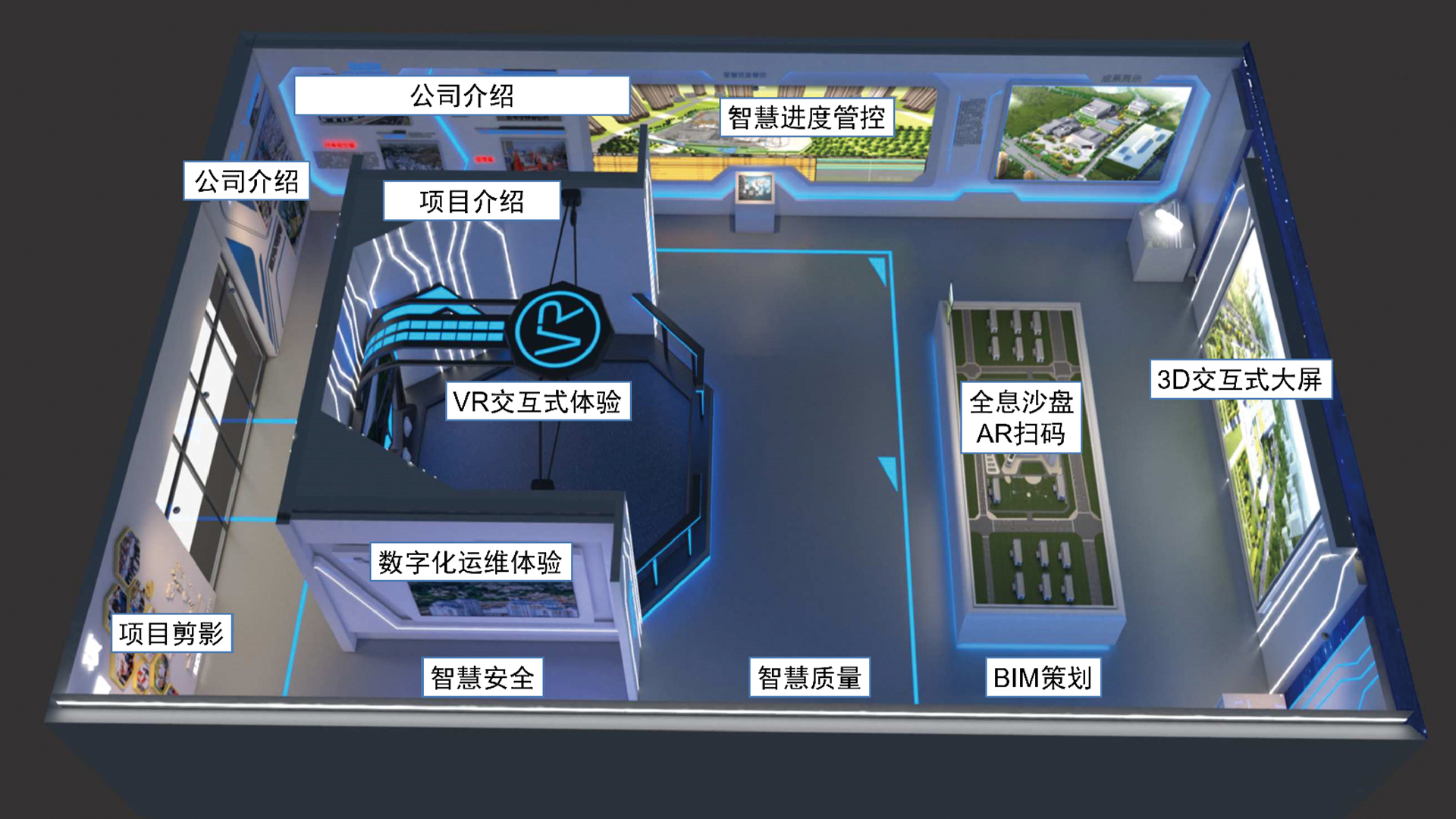 智慧展厅指挥中心建设服务