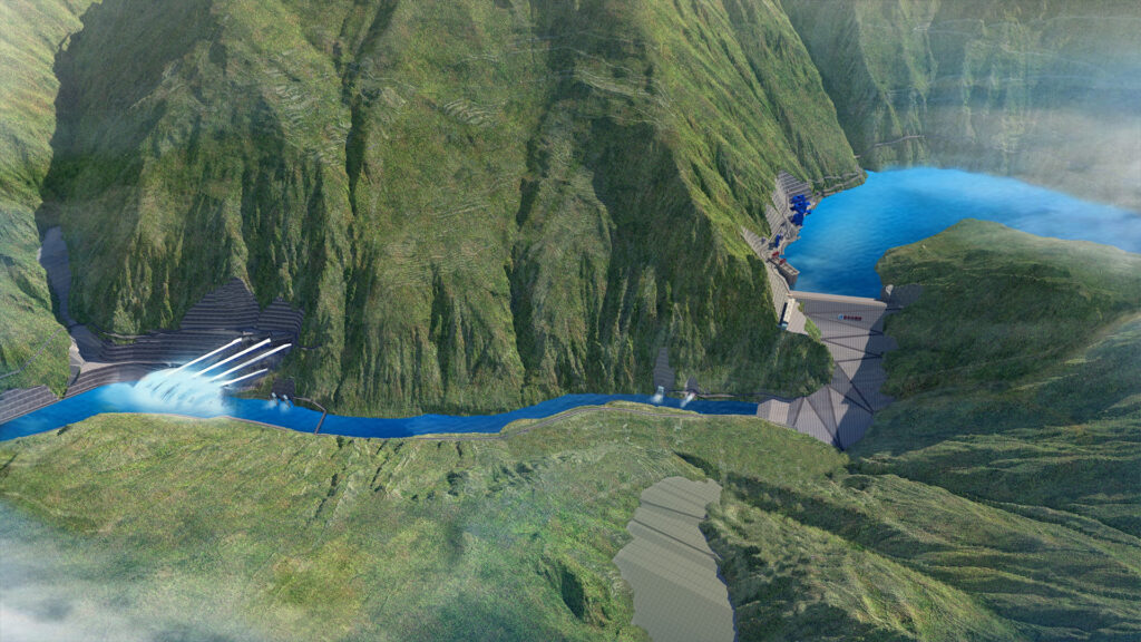 澜沧江gs水电站项目