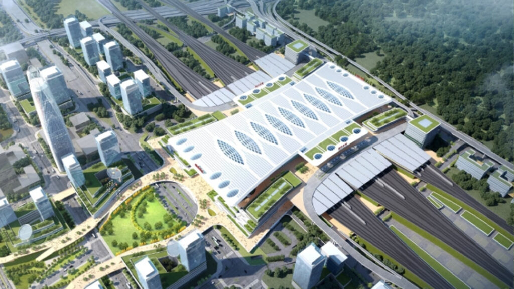 重庆东站综合交通枢纽轨道交通工程